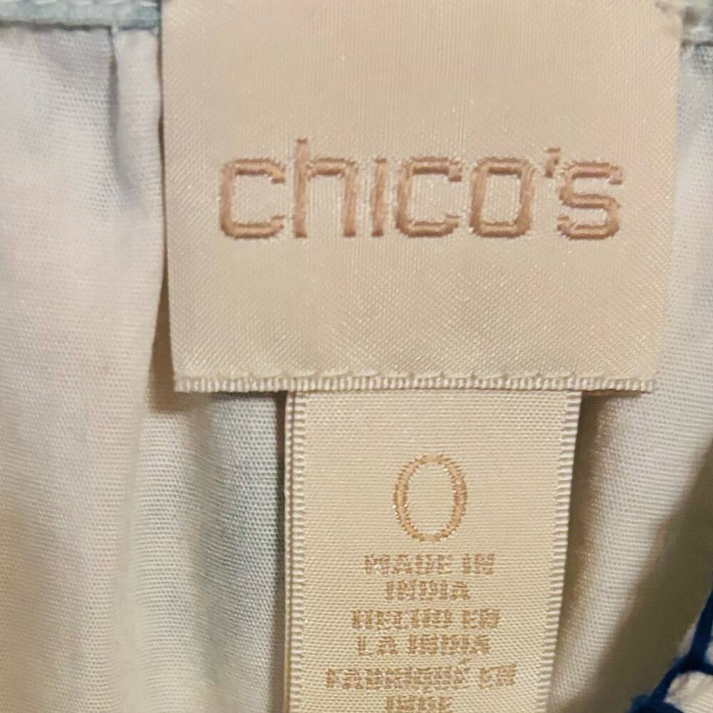 Chicos Cottage Core Top is a reminds one of throwback from a nostalgic period